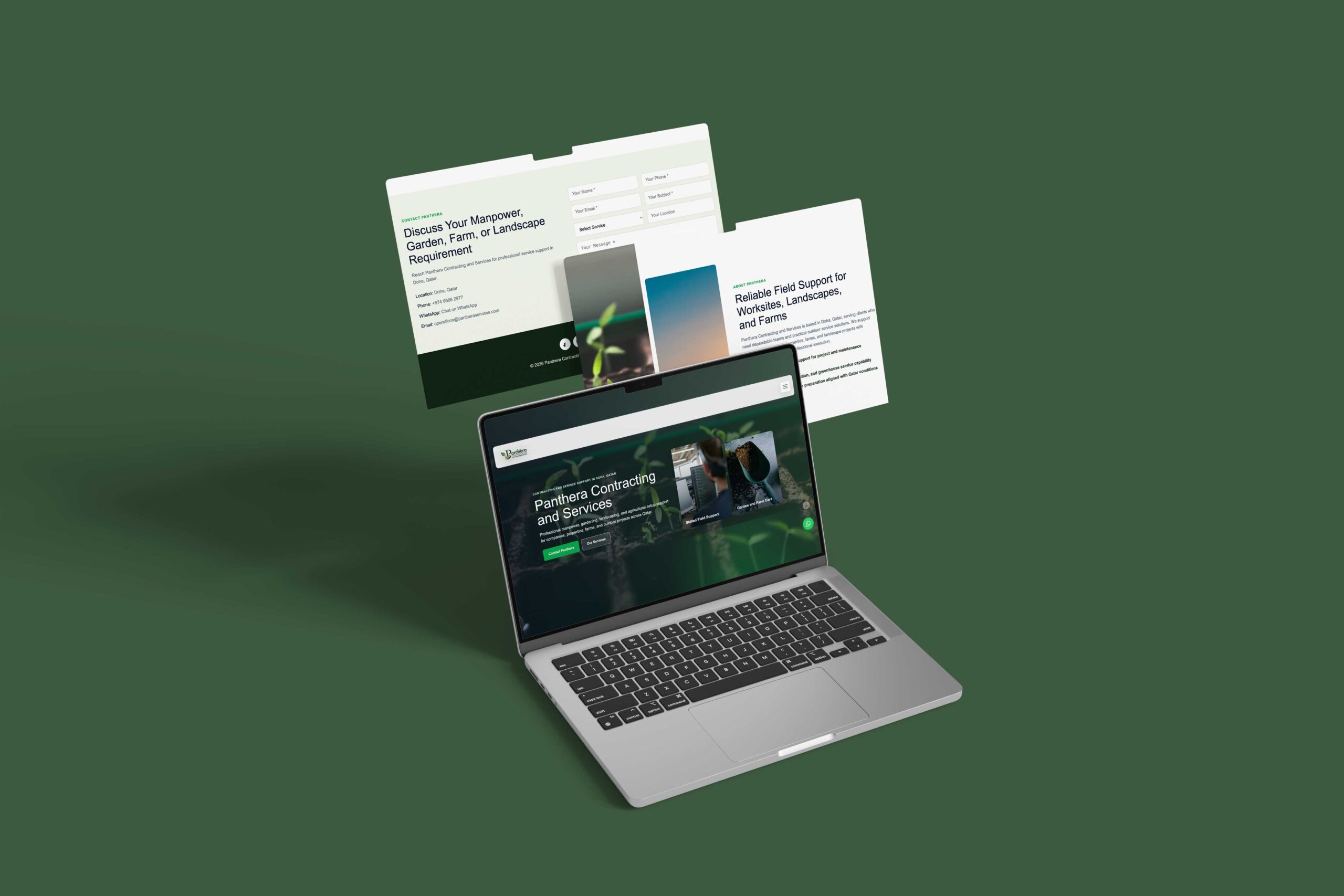Business website design project by Dexa Creative